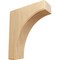 Ekena Millwork 3 1/2"W x 10"D x 12"H Clarksville Bracket, Red Oak BKTW04X10X12CVRO - alternate 1